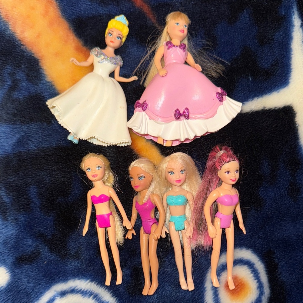 Charming Doll Collection with Princess and Friends